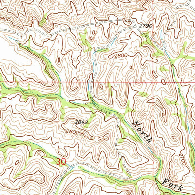 United States Geological Survey Enid, MT (1972, 24000-Scale) digital map