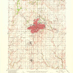 United States Geological Survey Enid, OK (1956, 62500-Scale) digital map