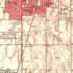 United States Geological Survey Enid, OK (1956, 62500-Scale) digital map
