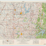 United States Geological Survey Enid, OK-KS (1955, 250000-Scale) digital map