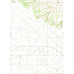 United States Geological Survey Enid SE, MT (1972, 24000-Scale) digital map