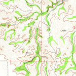 United States Geological Survey Enid SE, MT (1972, 24000-Scale) digital map