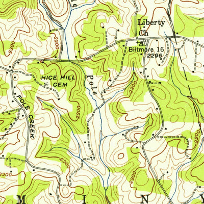 United States Geological Survey Enka, NC (1941, 24000-Scale) digital map