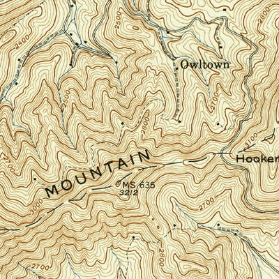 United States Geological Survey Enka, NC (1942, 24000-Scale) digital map