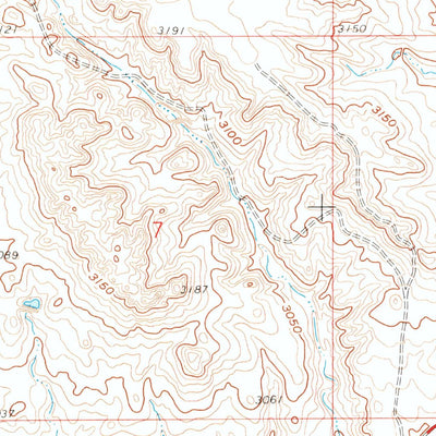 United States Geological Survey Enning, SD (1959, 24000-Scale) digital map