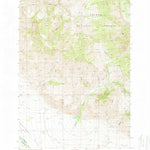 United States Geological Survey Ennis Gulch, ID (1989, 24000-Scale) digital map