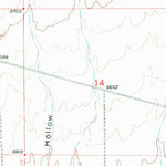 United States Geological Survey Enoch NE, UT (1950, 24000-Scale) digital map