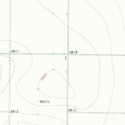United States Geological Survey Enochs, TX (1969, 24000-Scale) digital map