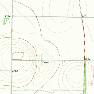 United States Geological Survey Enochs, TX (1969, 24000-Scale) digital map