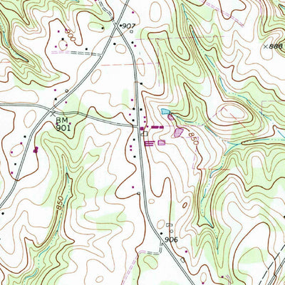 United States Geological Survey Enochville, NC (1993, 24000-Scale) digital map