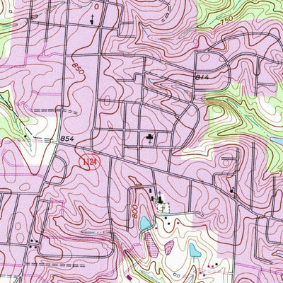 United States Geological Survey Enochville, NC (1993, 24000-Scale) digital map