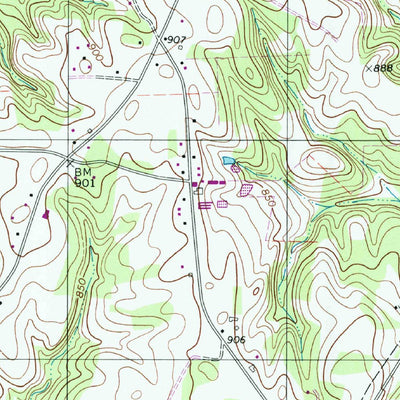 United States Geological Survey Enochville, NC (2000, 24000-Scale) digital map