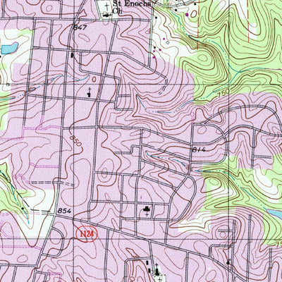 United States Geological Survey Enochville, NC (2000, 24000-Scale) digital map