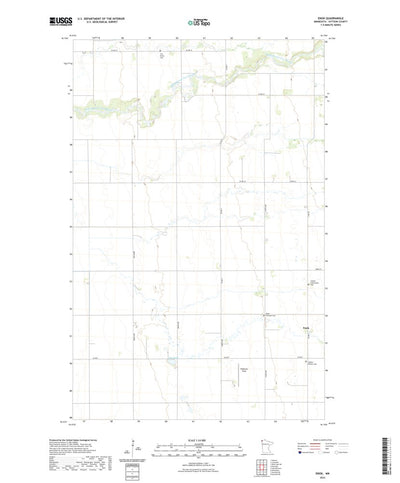 United States Geological Survey Enok, MN (2022, 24000-Scale) digital map