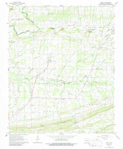 United States Geological Survey Enola, AR (1963, 24000-Scale) digital map