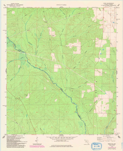 United States Geological Survey Enon, FL-AL (1978, 24000-Scale) digital map