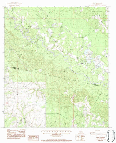 United States Geological Survey Enon, LA (1983, 24000-Scale) digital map