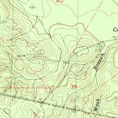 United States Geological Survey Enon, LA (1983, 24000-Scale) digital map