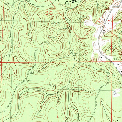 United States Geological Survey Enon, LA (1983, 24000-Scale) digital map