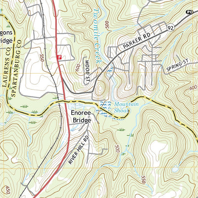United States Geological Survey Enoree, SC (2020, 24000-Scale) digital map