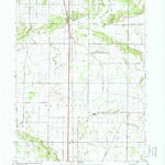 United States Geological Survey Enos, IN (1962, 24000-Scale) digital map