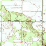 United States Geological Survey Enos, IN (1962, 24000-Scale) digital map