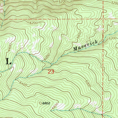 United States Geological Survey Enos Lake, ID (1969, 24000-Scale) digital map