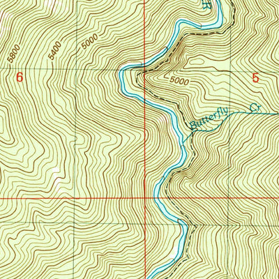 United States Geological Survey Enos Lake, ID (2004, 24000-Scale) digital map