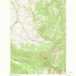 United States Geological Survey Enos Mountain, MT (1951, 24000-Scale) digital map