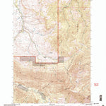 United States Geological Survey Enos Mountain, MT (2000, 24000-Scale) digital map