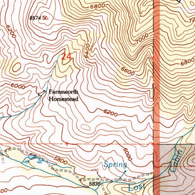 United States Geological Survey Enos Mountain, MT (2000, 24000-Scale) digital map