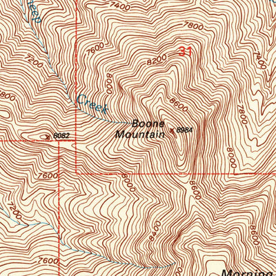 United States Geological Survey Enos Mountain, MT (2000, 24000-Scale) digital map