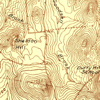 United States Geological Survey Enosburg Falls, VT (1922, 48000-Scale) digital map