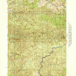 United States Geological Survey Enright, OR (1941, 62500-Scale) digital map