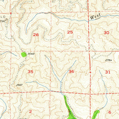 United States Geological Survey Enright, OR (1955, 62500-Scale) digital map