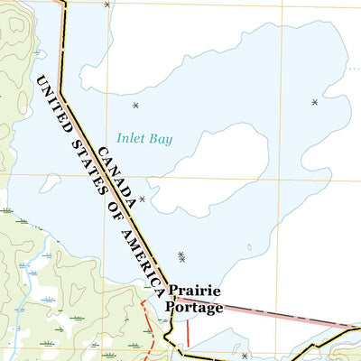 United States Geological Survey Ensign Lake West, MN (2022, 24000-Scale) digital map