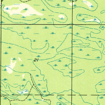 United States Geological Survey Ensign, MI (1932, 31680-Scale) digital map