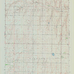 United States Geological Survey Ensign SE, KS (1969, 24000-Scale) digital map
