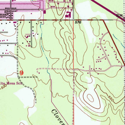 United States Geological Survey Enterprise, CA (1957, 24000-Scale) digital map