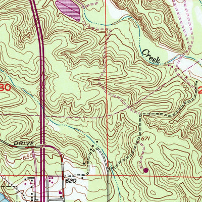 United States Geological Survey Enterprise, CA (1957, 24000-Scale) digital map