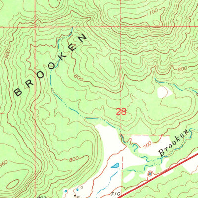 United States Geological Survey Enterprise, OK (1969, 24000-Scale) digital map
