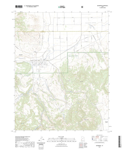 United States Geological Survey Enterprise, UT (2023, 24000-Scale) digital map