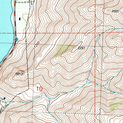 United States Geological Survey Entiat, WA (2003, 24000-Scale) digital map