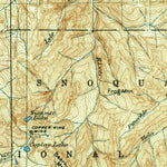 United States Geological Survey Enumclaw, WA (1913, 125000-Scale) digital map
