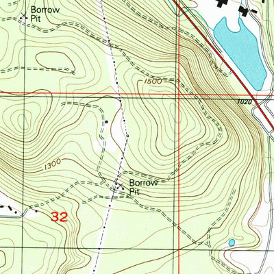 United States Geological Survey Enumclaw, WA (1997, 24000-Scale) digital map