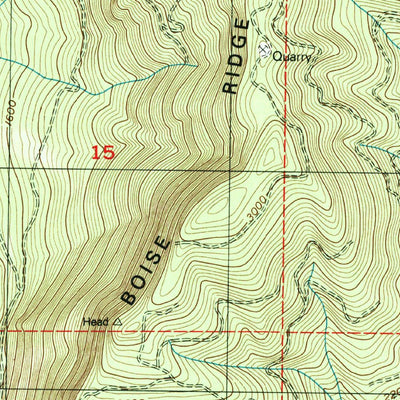 United States Geological Survey Enumclaw, WA (1997, 24000-Scale) digital map