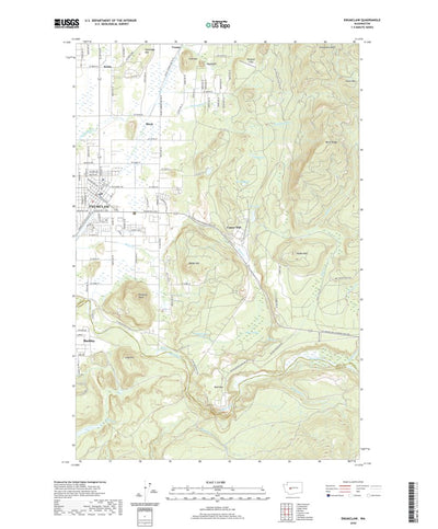 United States Geological Survey Enumclaw, WA (2020, 24000-Scale) digital map