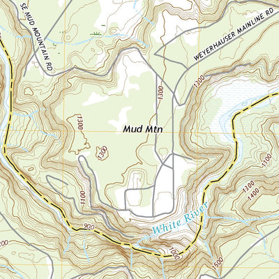 United States Geological Survey Enumclaw, WA (2020, 24000-Scale) digital map