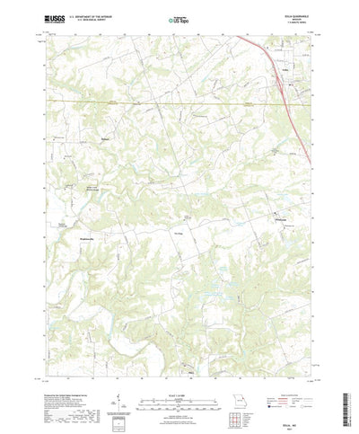 United States Geological Survey Eolia, MO (2021, 24000-Scale) digital map