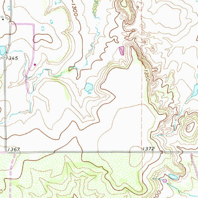United States Geological Survey Eolian, TX (1961, 24000-Scale) digital map